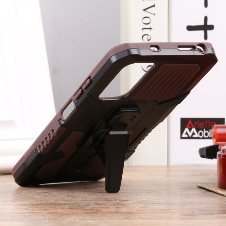 For Xiaomi Redmi Note 11S Armor Warrior PC + TPU Phone Case