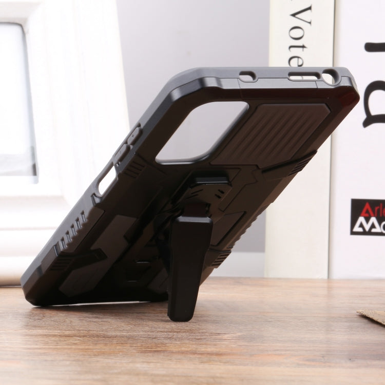 For Xiaomi Redmi Note 11S Armor Warrior PC + TPU Phone Case