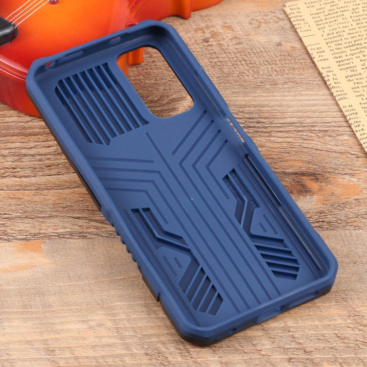 For Xiaomi Redmi Note 11S Armor Warrior PC + TPU Phone Case