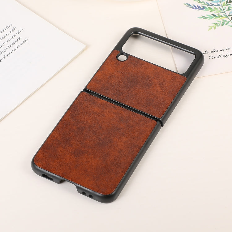 For Samsung Galaxy Z Flip3 5G PU Leather Phone Case
