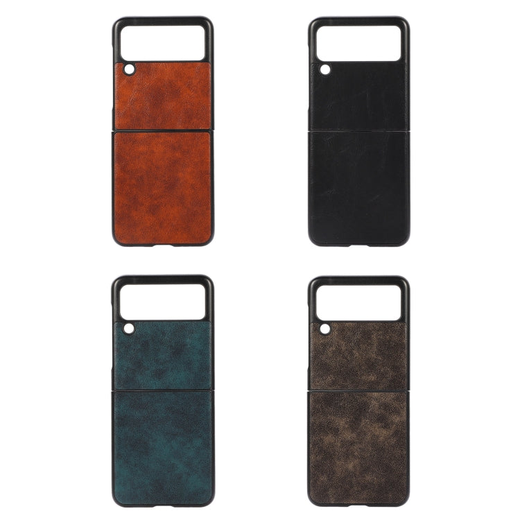 For Samsung Galaxy Z Flip3 5G PU Leather Phone Case