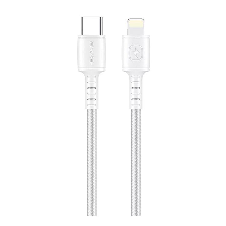 awei CL-118L 20W Type-C / USB-C to 8 Pin Fast Charging Data Cable, Length: 1m