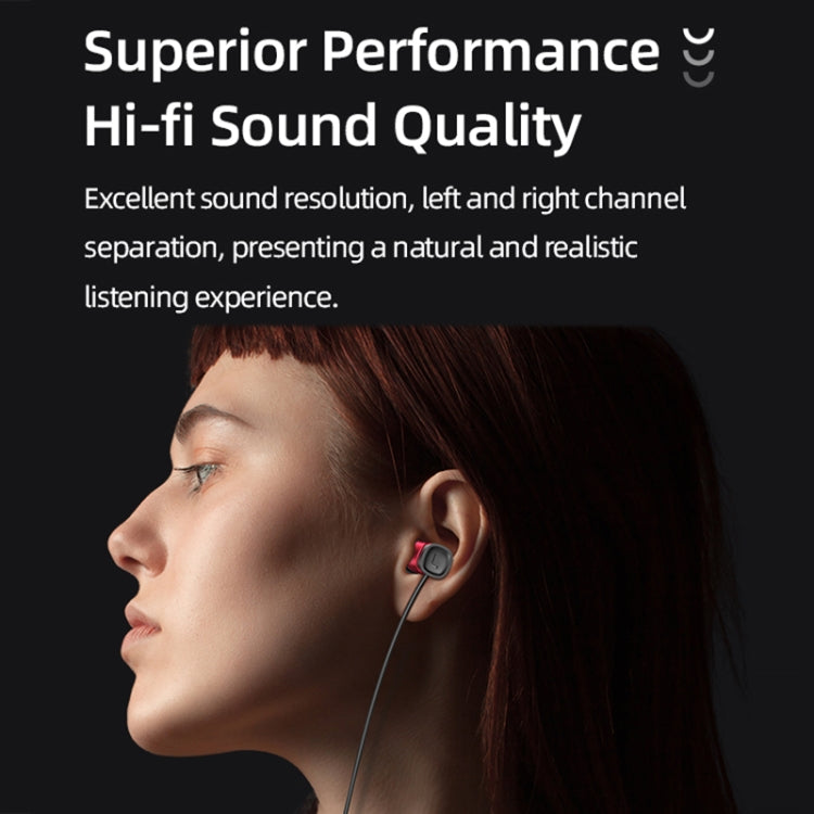 USAMS US-SJ576 EP-46 3.5mm In-Ear Aluminum Alloy Wired Headphones