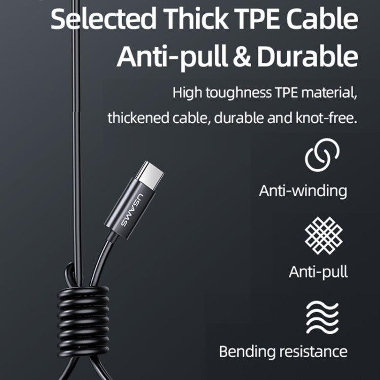 USAMS US-SJ576 EP-46 3.5mm In-Ear Aluminum Alloy Wired Headphones