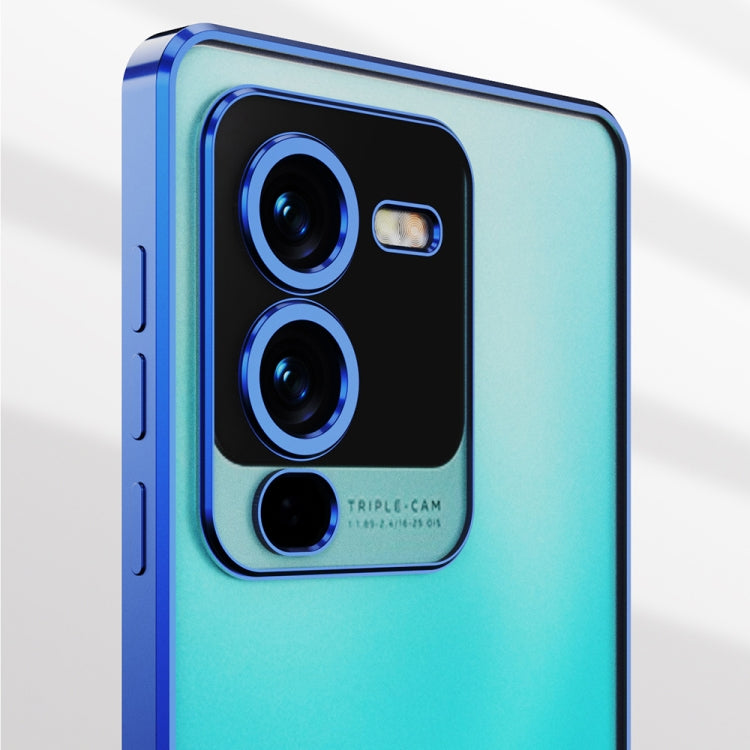 For vivo S15 Pro Electroplated Frosted Phone Case