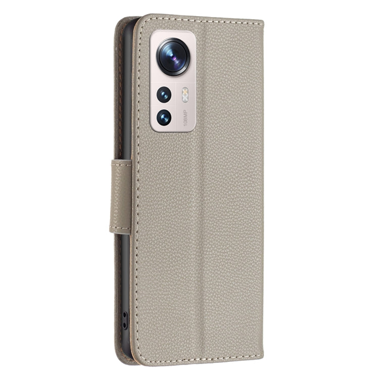 For Xiaomi 12 Lite Litchi Texture Pure Color Leather Phone Case