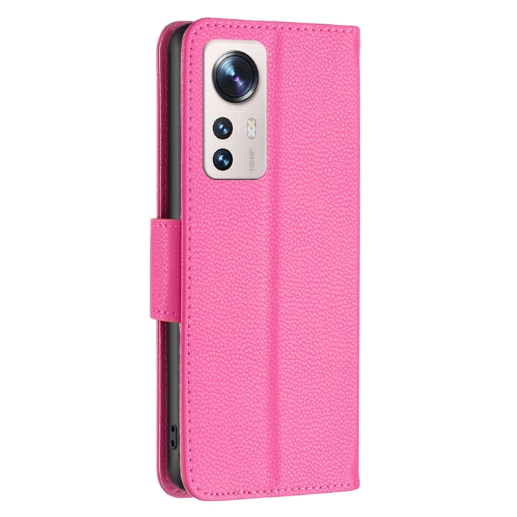 For Xiaomi 12 Lite Litchi Texture Pure Color Leather Phone Case