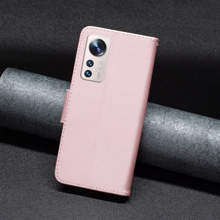 For Xiaomi 12 Lite Litchi Texture Pure Color Leather Phone Case