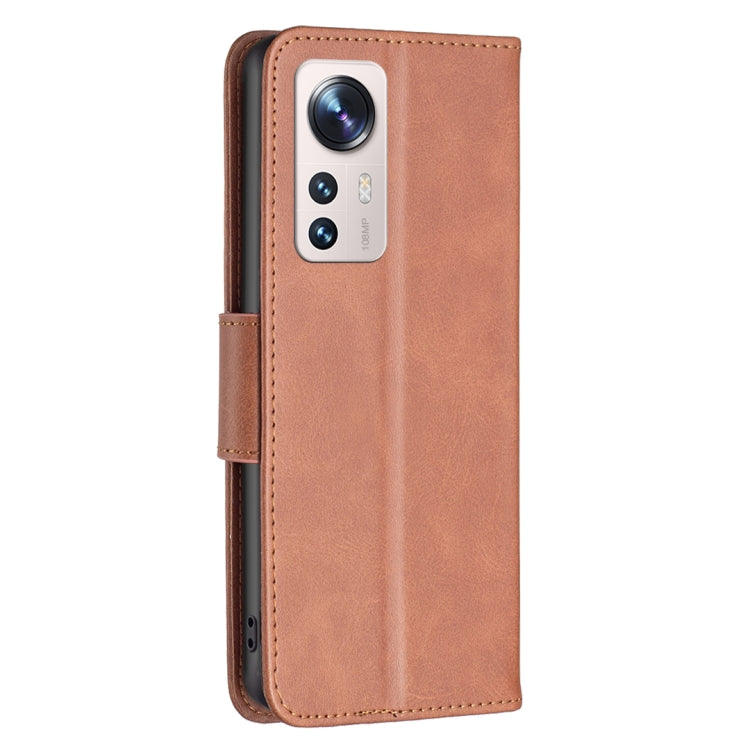 For Xiaomi 12 Lite Lambskin Texture Pure Color Leather Phone Case