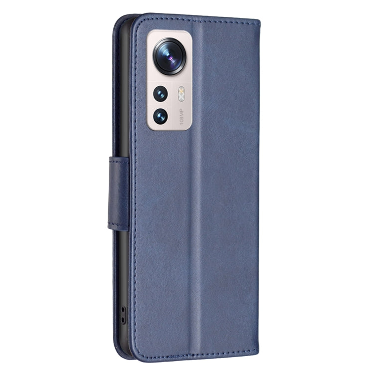 For Xiaomi 12 Lite Lambskin Texture Pure Color Leather Phone Case