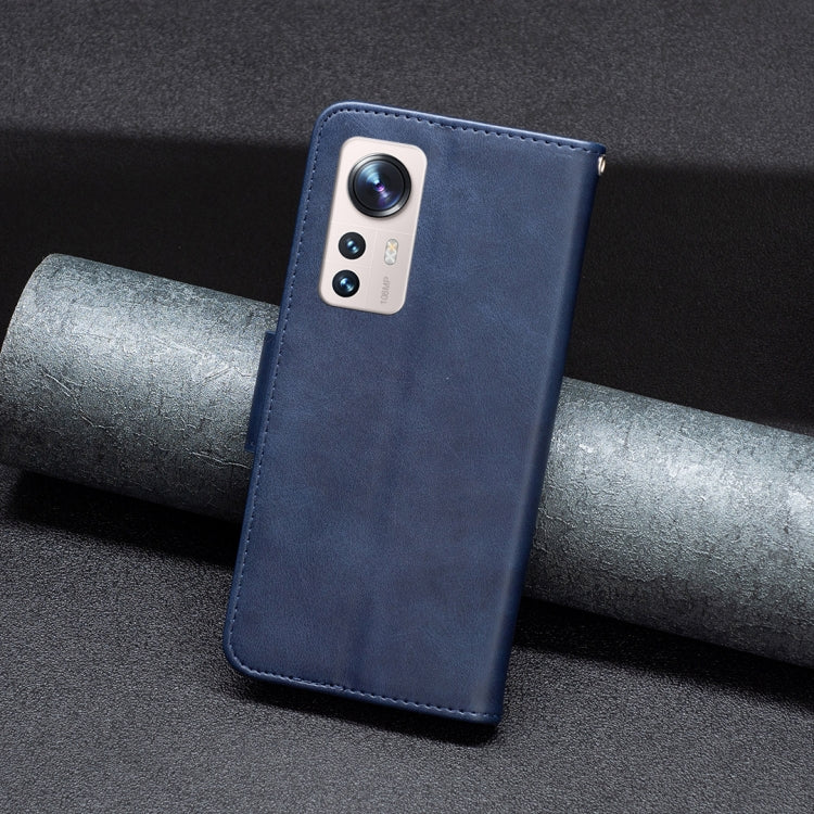 For Xiaomi 12 Lite Lambskin Texture Pure Color Leather Phone Case