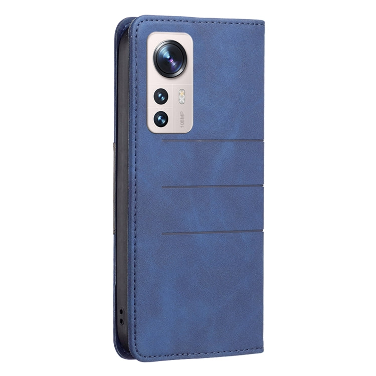 For Xiaomi 12 Lite Magnetic Splicing Leather Phone Case