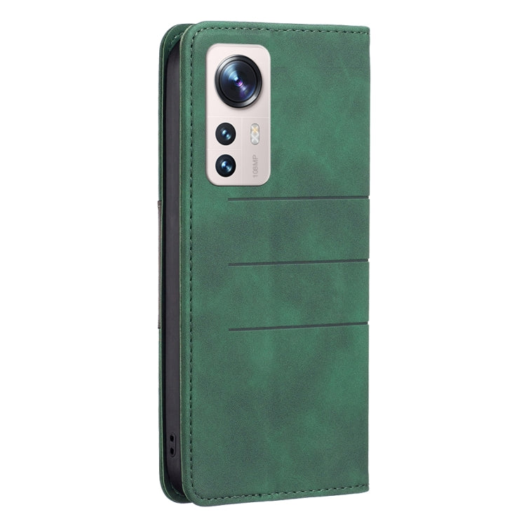 For Xiaomi 12 Lite Magnetic Splicing Leather Phone Case