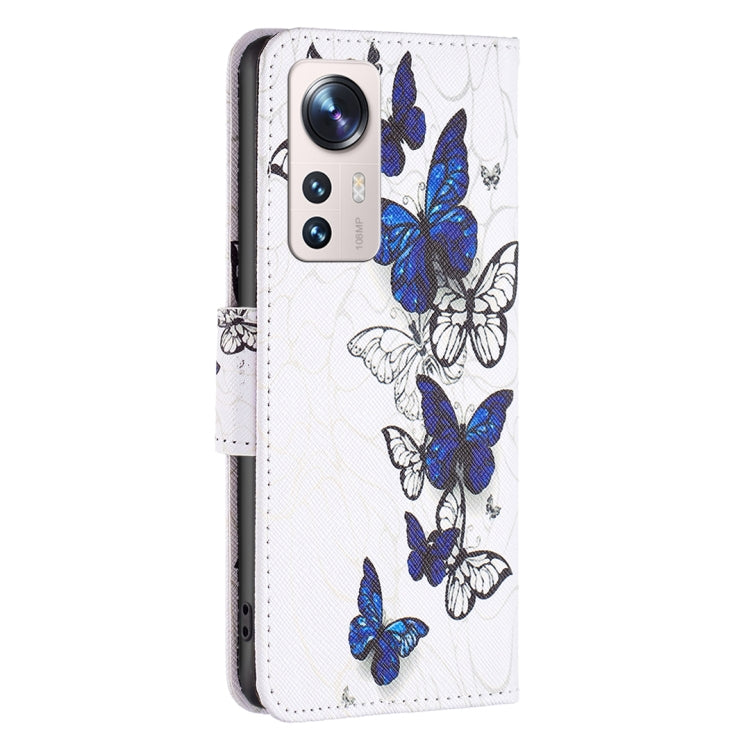 For Xiaomi 12 Lite Colored Drawing Leather Phone Case