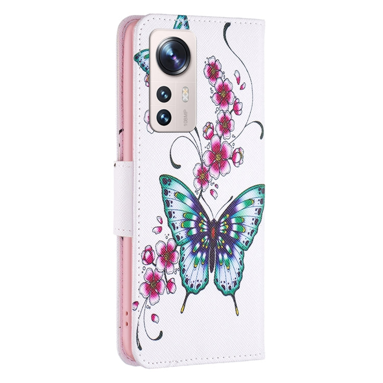 For Xiaomi 12 Lite Colored Drawing Leather Phone Case