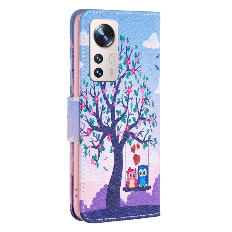 For Xiaomi 12 Lite Colored Drawing Leather Phone Case