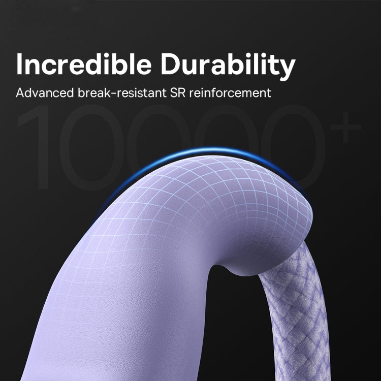 Baseus Flash Series II 1.2m USB + Type-C to Micro USB + 8 Pin + Type-C 100W Fast Charging Cable