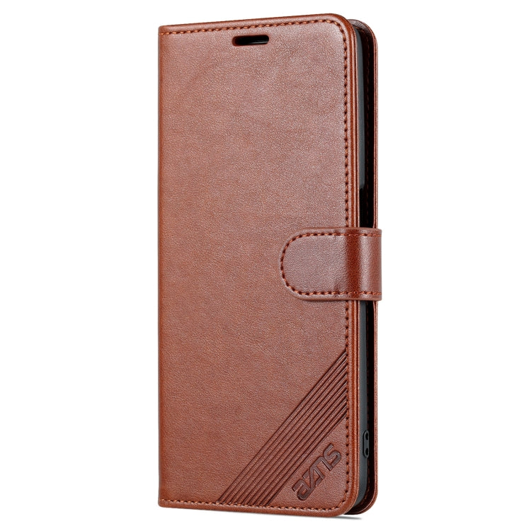 For OPPO K10 AZNS Sheepskin Texture Flip Leather Phone Case