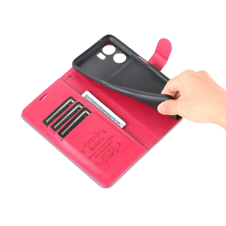 For OPPO K10 AZNS Sheepskin Texture Flip Leather Phone Case