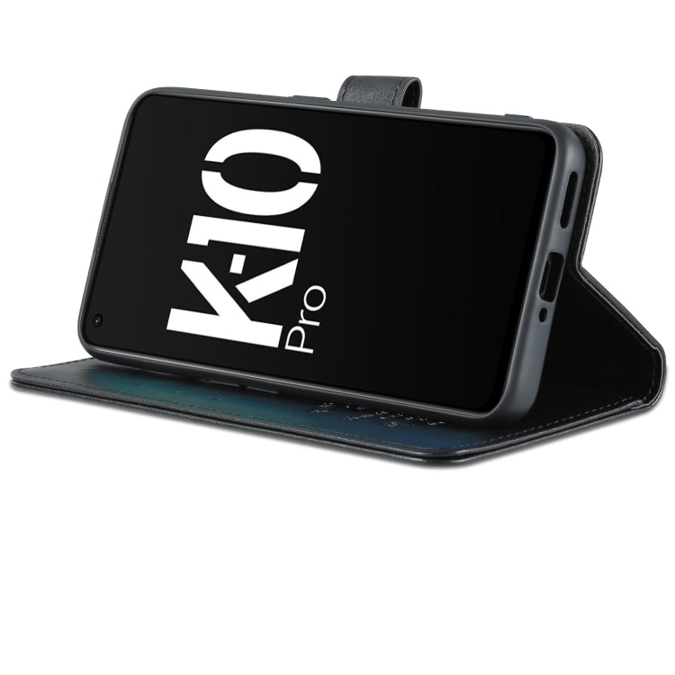 For OPPO K10 Pro AZNS Sheepskin Texture Flip Leather Phone Case