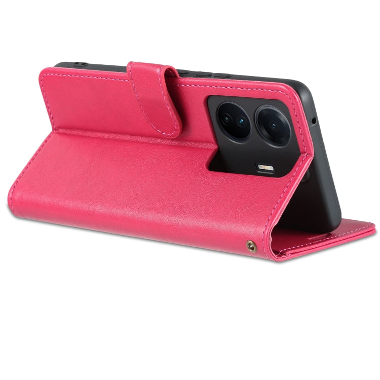 For vivo S15e AZNS Sheepskin Texture Flip Leather Phone Case