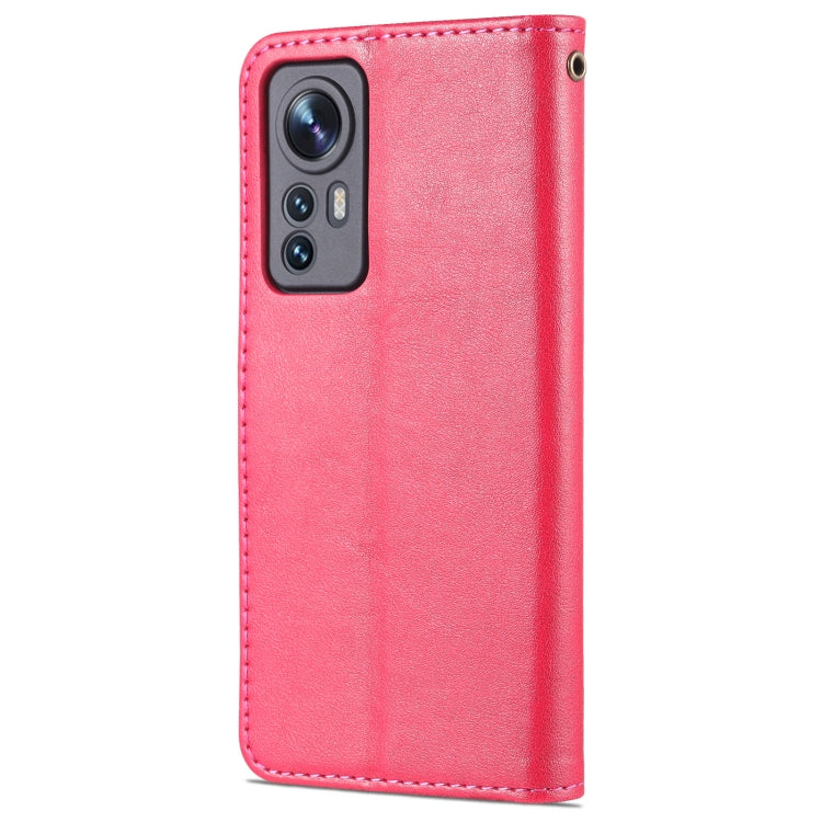 For Xiaomi 12 Lite AZNS Sheepskin Texture Flip Leather Phone Case