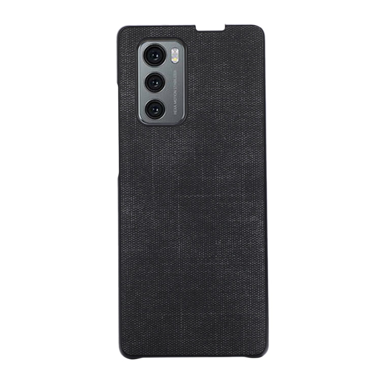 For LG Wing 5G Brugg Texture PU+TPU+PC Shockproof Phone Case