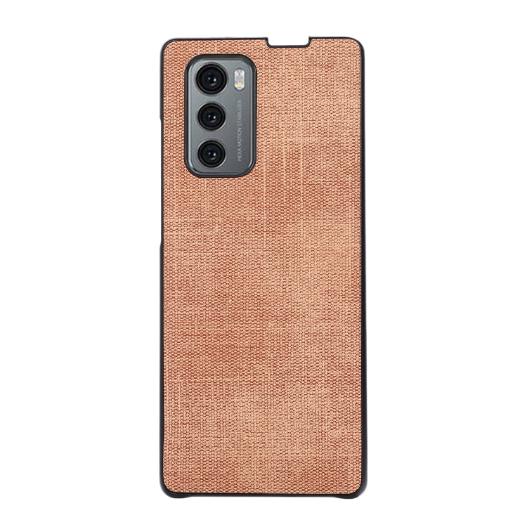 For LG Wing 5G Brugg Texture PU+TPU+PC Shockproof Phone Case