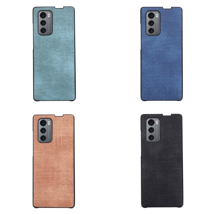 For LG Wing 5G Brugg Texture PU+TPU+PC Shockproof Phone Case