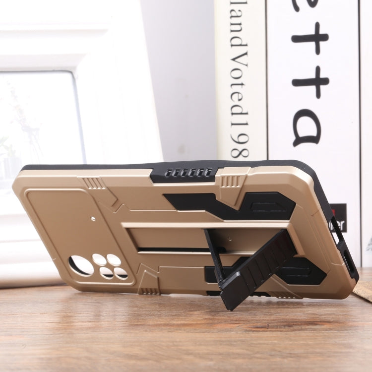 For Xiaomi Poco X4 Pro 5G Vanguard Lanyard Kickstand TPU + PC Phone Case