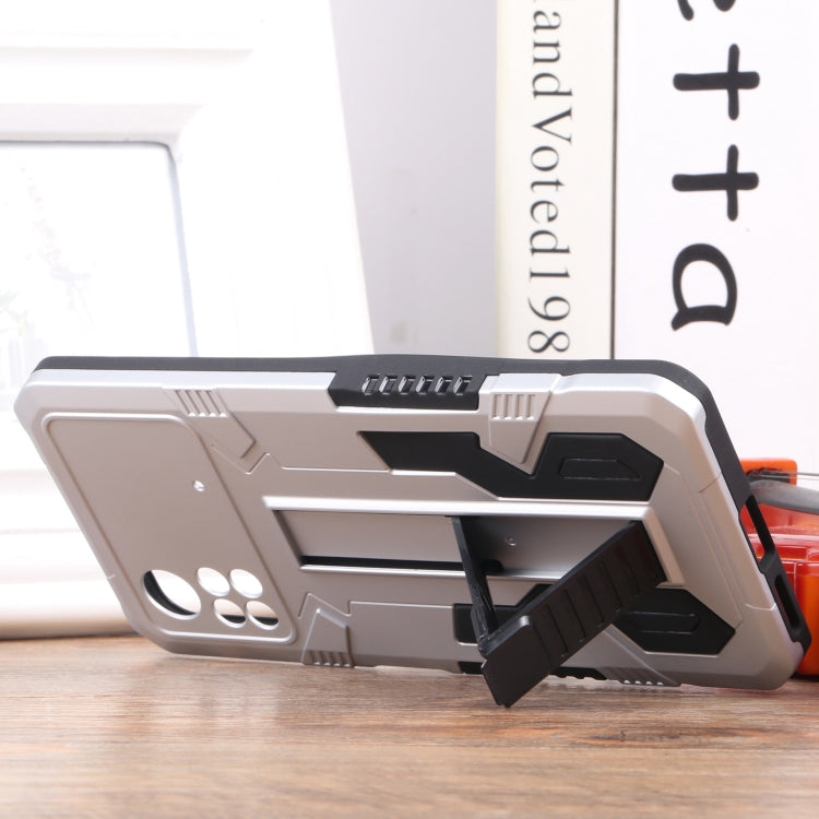 For Xiaomi Poco X4 Pro 5G Vanguard Lanyard Kickstand TPU + PC Phone Case