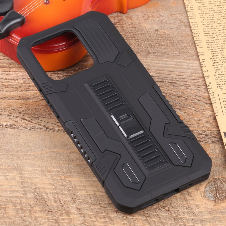For Xiaomi Redmi 10C Vanguard Lanyard Kickstand TPU + PC Phone Case