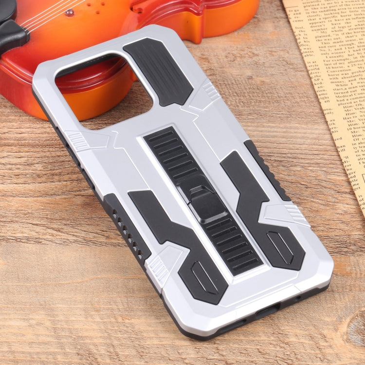 For Xiaomi Redmi 10C Vanguard Lanyard Kickstand TPU + PC Phone Case
