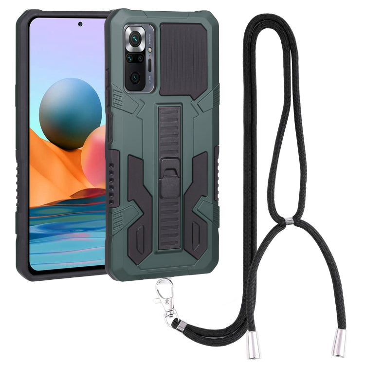For Xiaomi Redmi Note 11 Pro Global Vanguard Lanyard Kickstand TPU + PC Phone Case