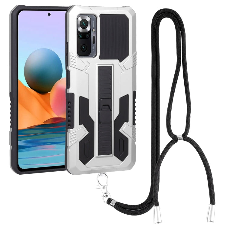 For Xiaomi Redmi Note 11 Pro Global Vanguard Lanyard Kickstand TPU + PC Phone Case