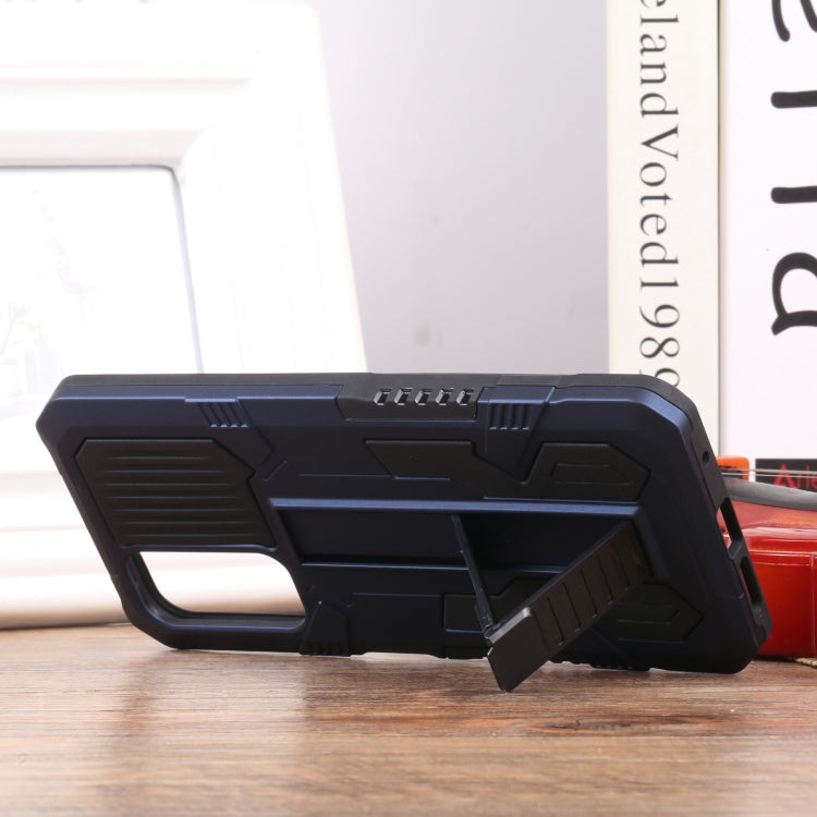 For Xiaomi Redmi Note 11S Vanguard Lanyard Kickstand TPU + PC Phone Case