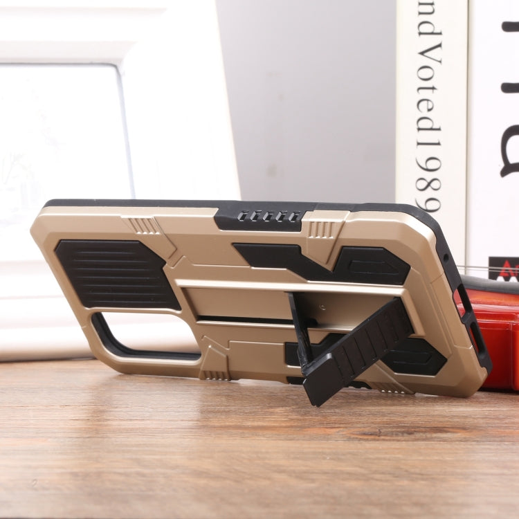 For Xiaomi Redmi Note 11S Vanguard Lanyard Kickstand TPU + PC Phone Case