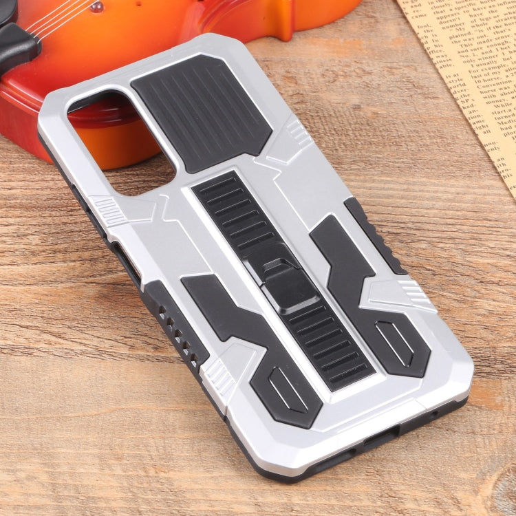 For Xiaomi Redmi Note 11S Vanguard Lanyard Kickstand TPU + PC Phone Case