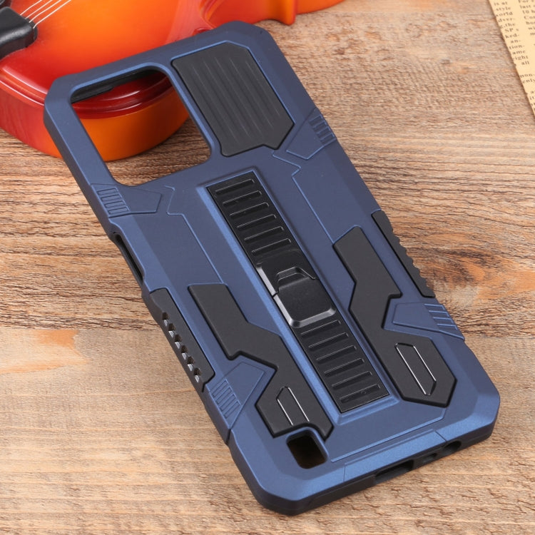 For OPPO Realme C31 Vanguard Lanyard Kickstand TPU + PC Phone Case