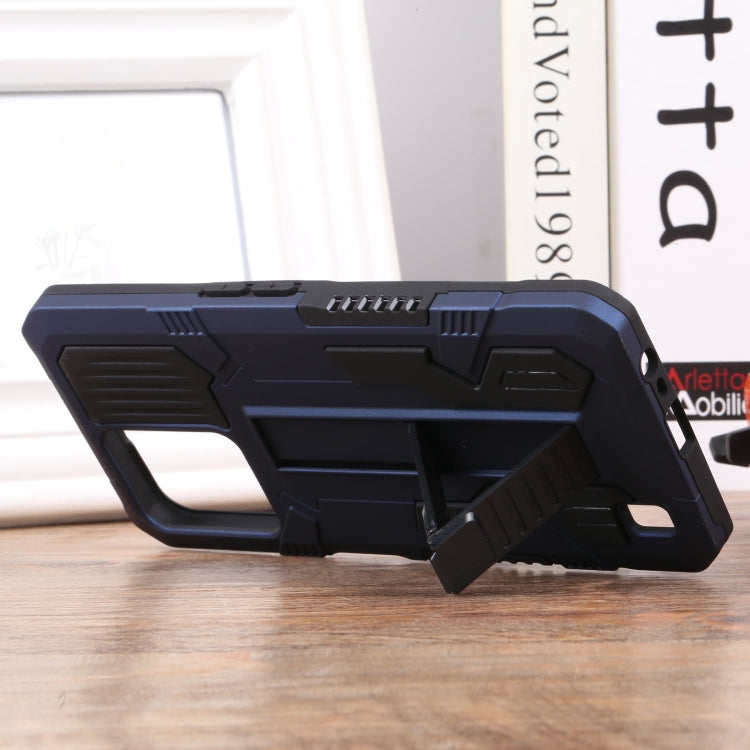 For OPPO Realme C31 Vanguard Lanyard Kickstand TPU + PC Phone Case