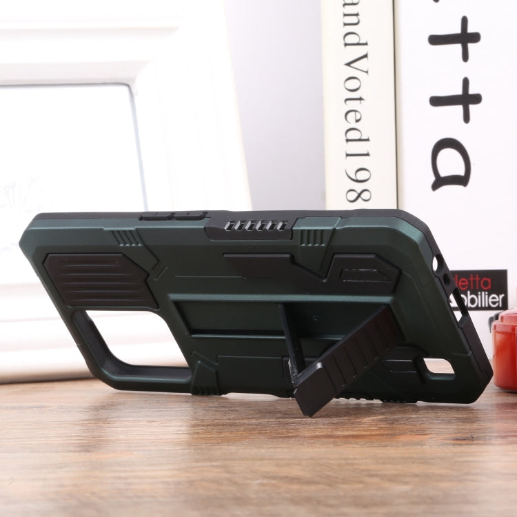 For OPPO Realme C31 Vanguard Lanyard Kickstand TPU + PC Phone Case