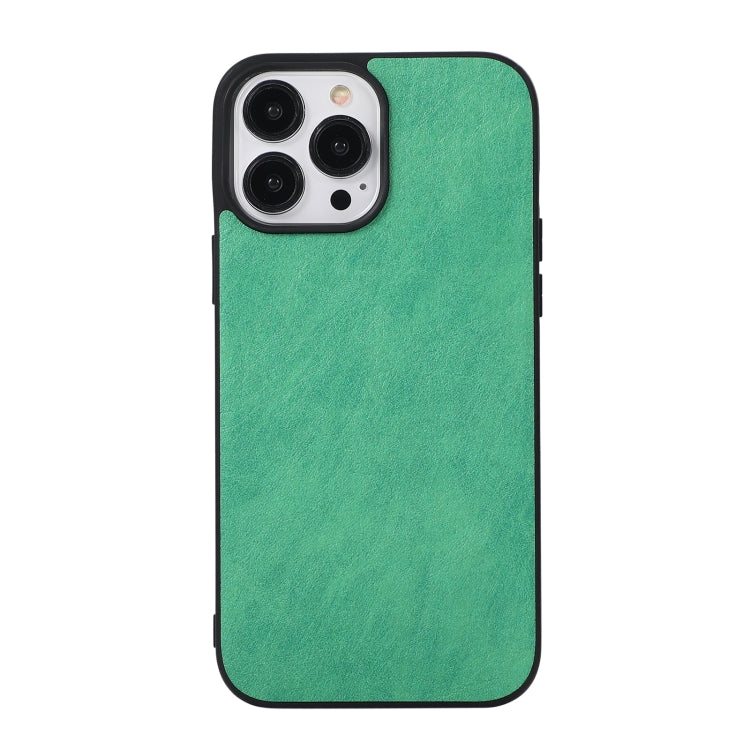 For iPhone 13 Pro Max FaletteTexture PU+TPU+PC Shockproof Phone Case