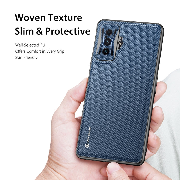 For Xiaomi Poco F4 GT DUX DUCIS Fino Series PU + TPU Phone Case