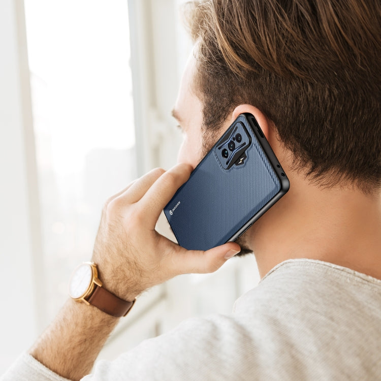 For Xiaomi Poco F4 GT DUX DUCIS Fino Series PU + TPU Phone Case