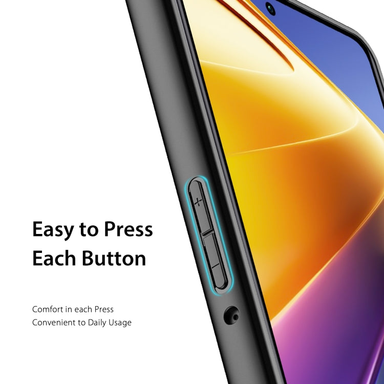 For Xiaomi Poco F4 GT DUX DUCIS Fino Series PU + TPU Phone Case