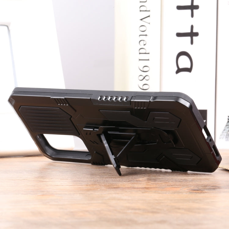 For Xiaomi Redmi Note 11 Pro Global Lanyard Mecha Armor Kickstand PC + TPU Phone Case