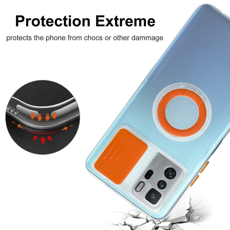 For Xiaomi Redmi Note 10 Pro 5G Sliding Camshield Ring Holder TPU Phone Case