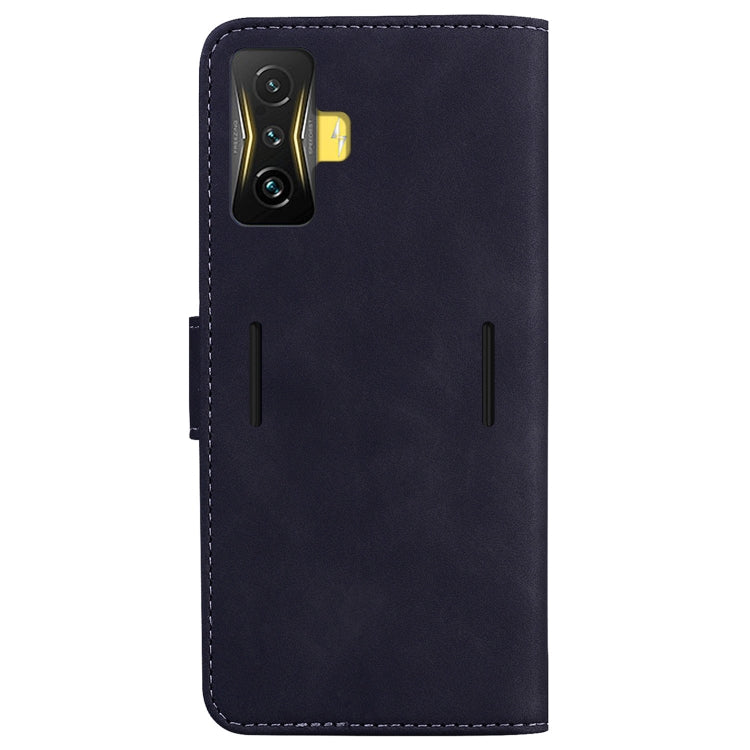 For Xiaomi Poco F4 GT / Redmi K50 Gaming Skin Feel Pure Color Flip Leather Phone Case
