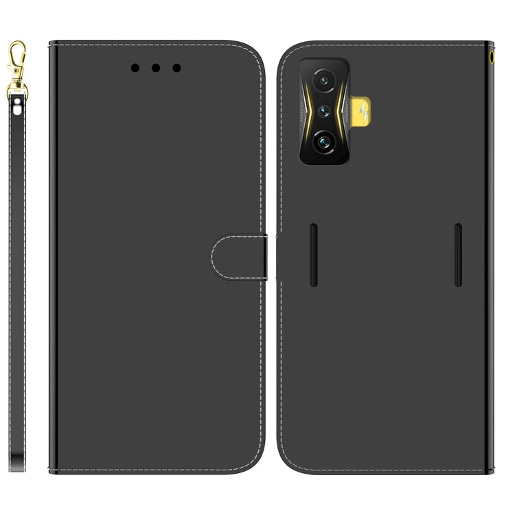 For Xiaomi Poco F4 GT / Redmi K50 Gaming Imitated Mirror Surface Leather Phone Case