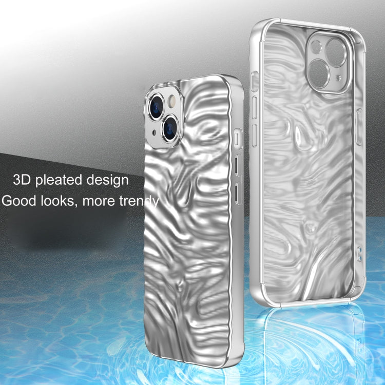 For iPhone 13 Wave Electroplating TPU Phone Case